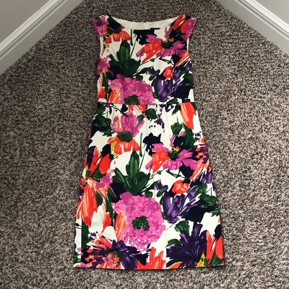 J. Crew Floral Dress - Picture 2 of 3